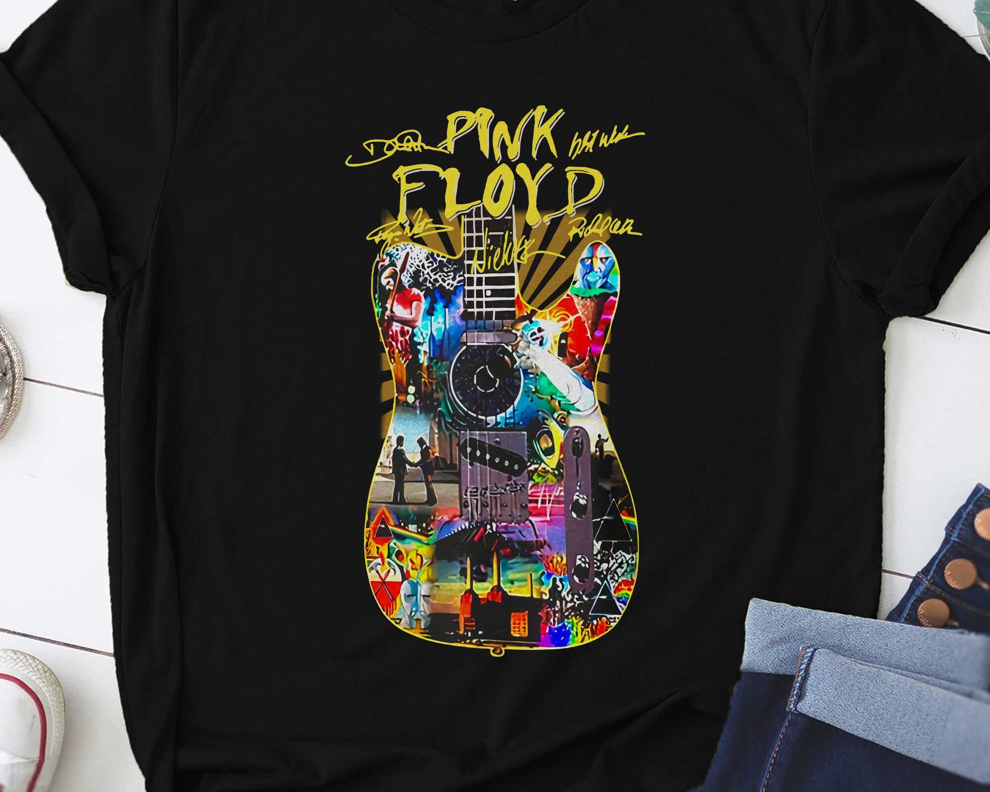 Pink Floyd Band T-Shirt Pink Floyd Band T-Shirt