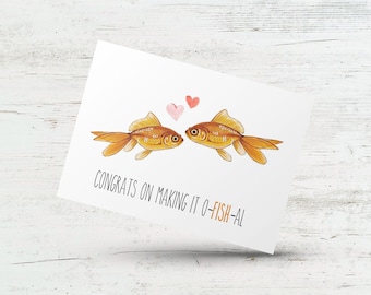 cute fish on a hook engagement Ring, 14Kt and Diamonds 10K Gold Fish Hook Ring,