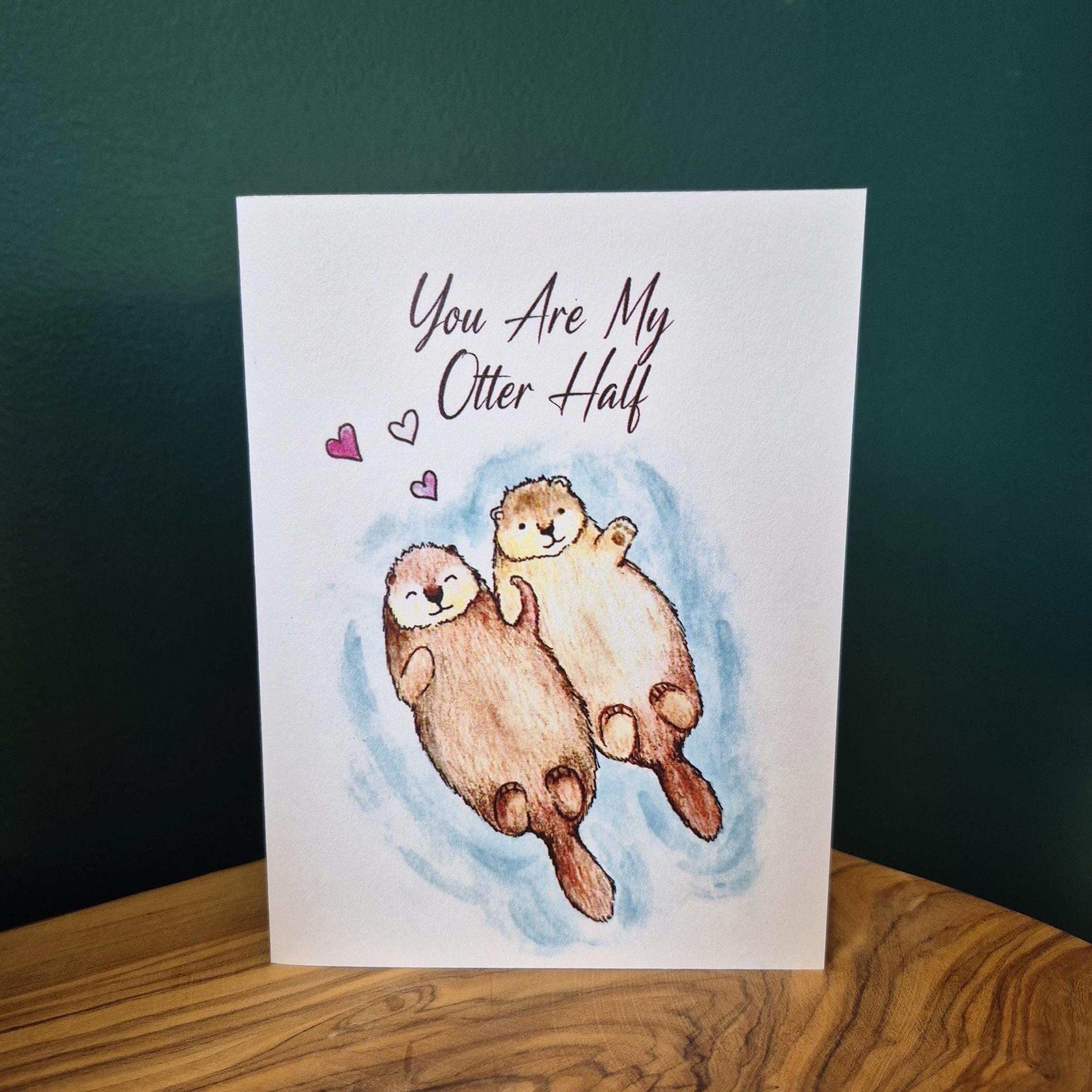 Huxters Sweet Anniversary Karte Für Freundin – Valentinstag & Geburtstag, Süßer Bär-Motiv, 1,48 Cm