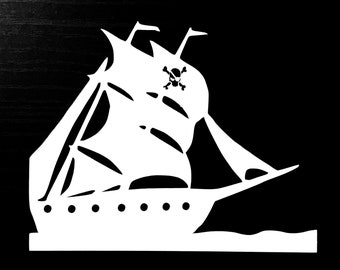 ECU Pirates Team Decal - State Shaped Small Vinyl Sticker (4x4 Inches) - View #7