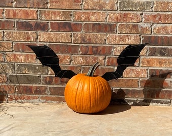 Bat Wings Halloween Pumpkin Decoration