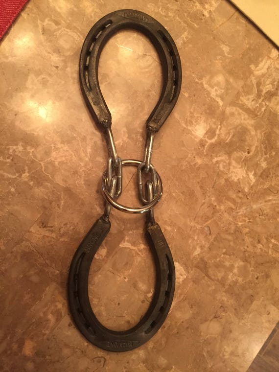 Hand Made Horseshoe Ring Puzzle Etsy
