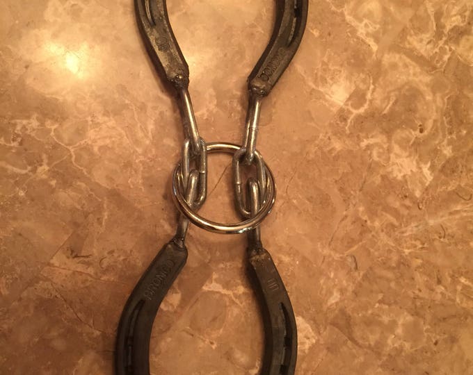 Hand Made Horseshoe Ring Puzzle Etsy