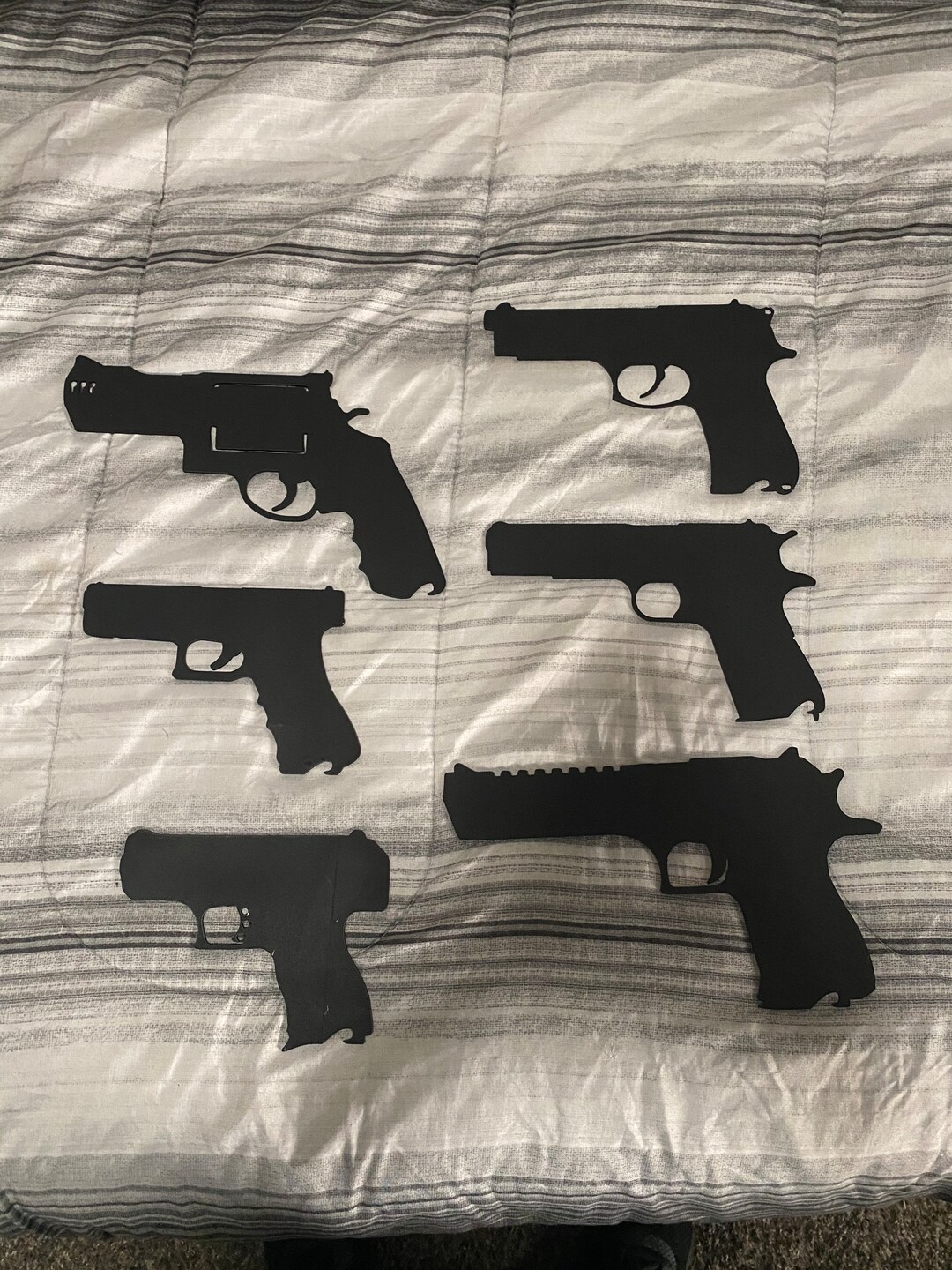 Life Size Steel Pistol Bottle Openers Etsy