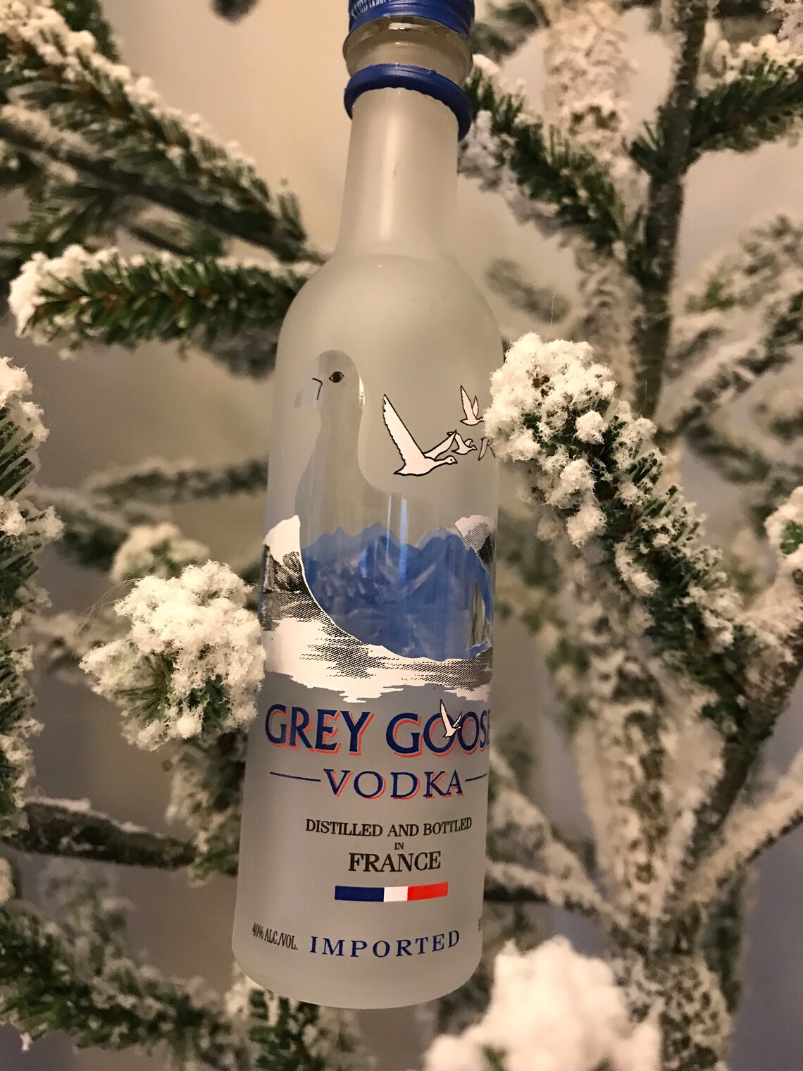 Vodka Mini Liquor Bottle Christmas Tree Hanging Ornament Etsy UK