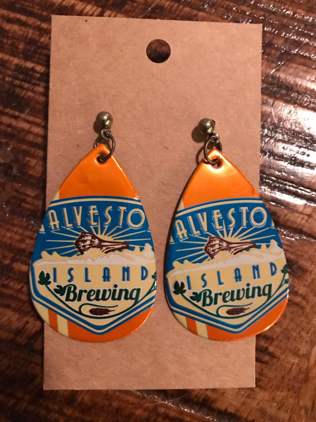 Recycled Aluminum Beer Can Earrings Etsy Canada