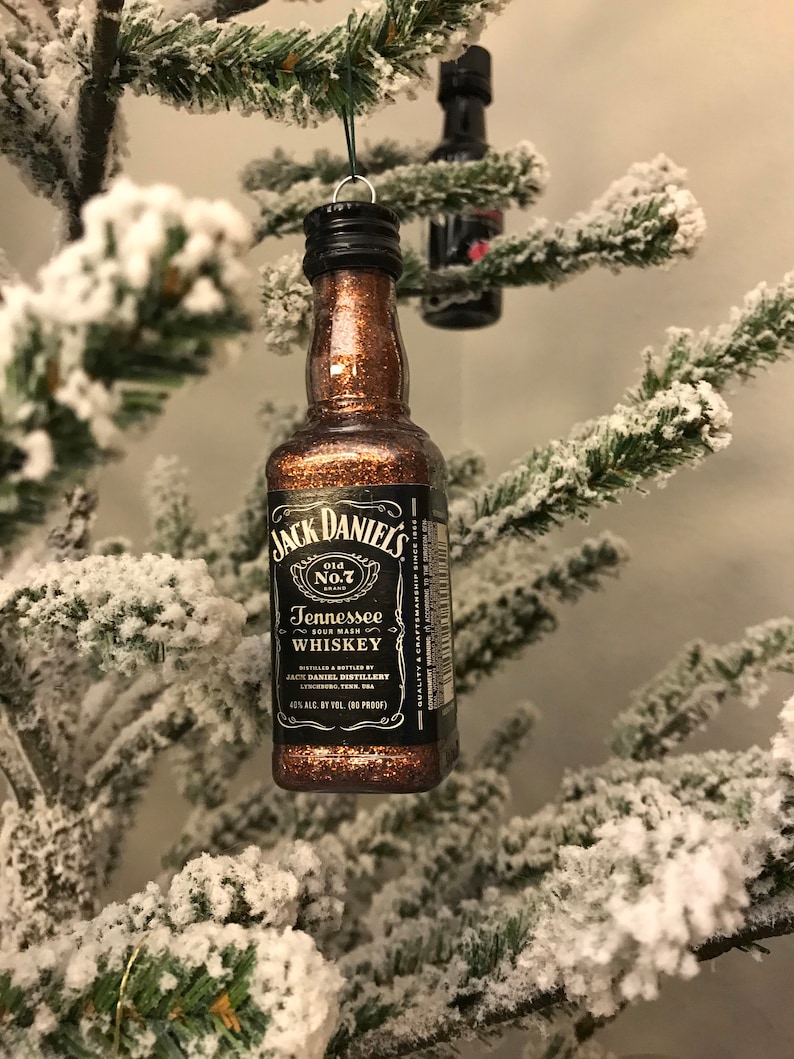 Tennessee Whisky Mini Liquor Bottle Christmas Tree Hanging Etsy