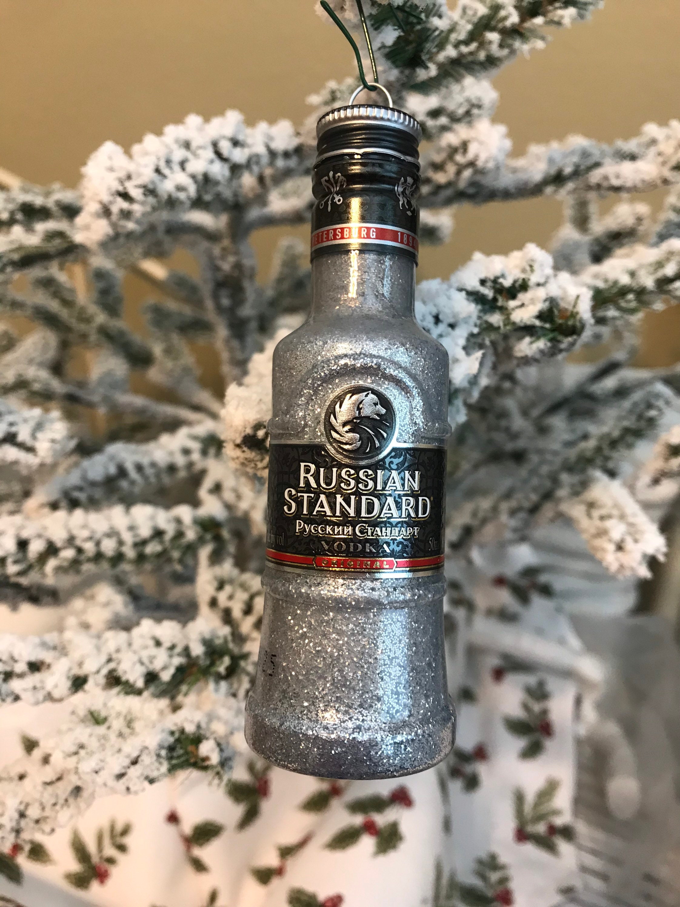 Christmas Liquor 2022 Vodka Mini Liquor Bottle Christmas Tree Hanging Ornament | Etsy Canada