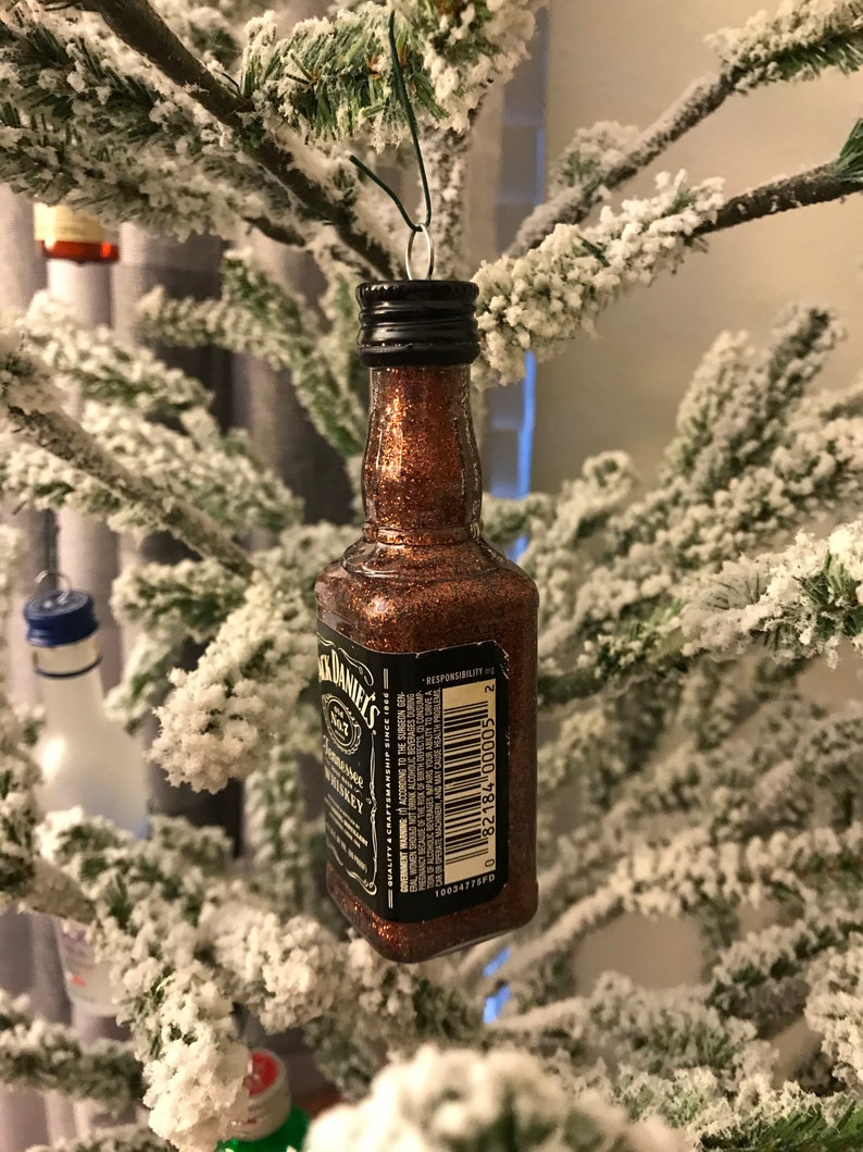 Tennessee Whisky Mini Liquor Bottle Christmas Tree Hanging Etsy