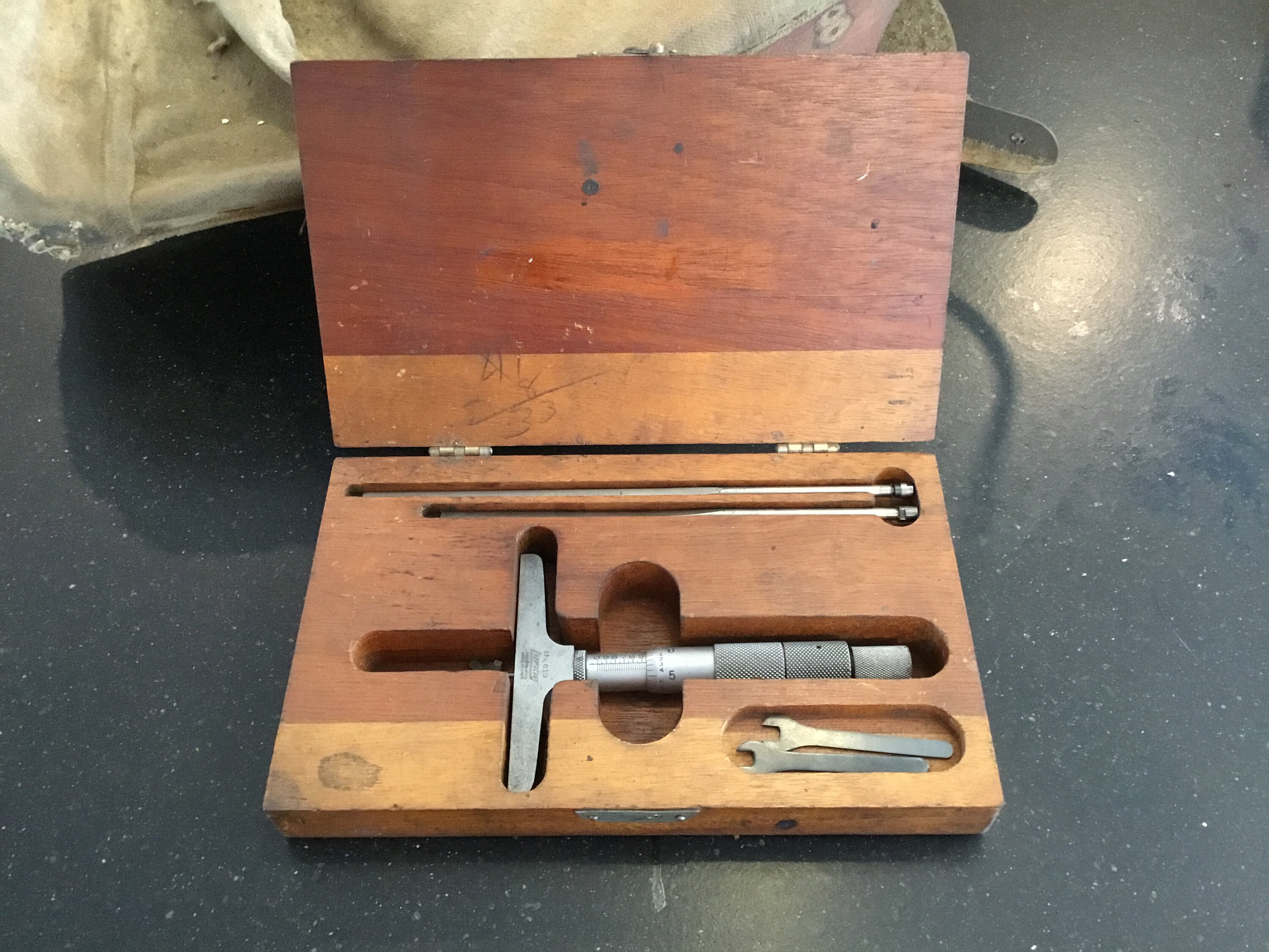 Older Lufkin Depth Micrometer Tool No. 613 03 / Machinist - Etsy