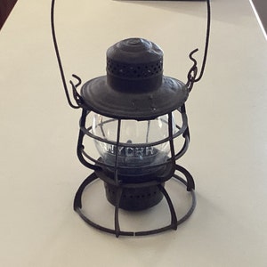Older railroad lantern N.Y. CRR