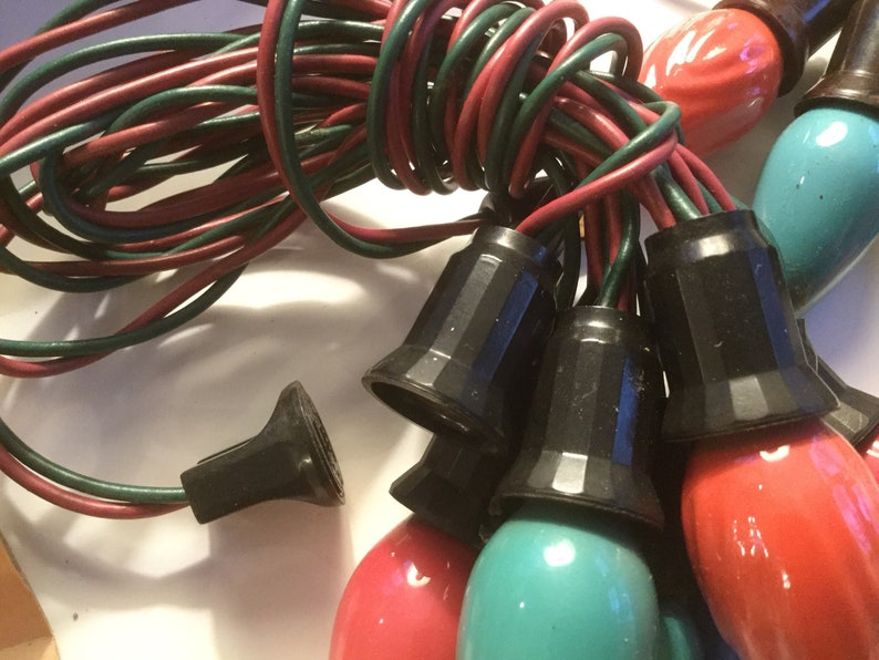 Vintage Christmas Lights Replacement String