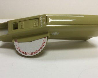 Vintage Dymo label maker M-6