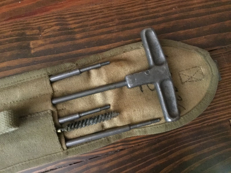 WW II US. Military issued gun cleaning kit Etsy