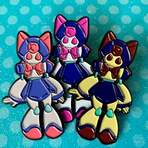 Medabots Brass enamel pin