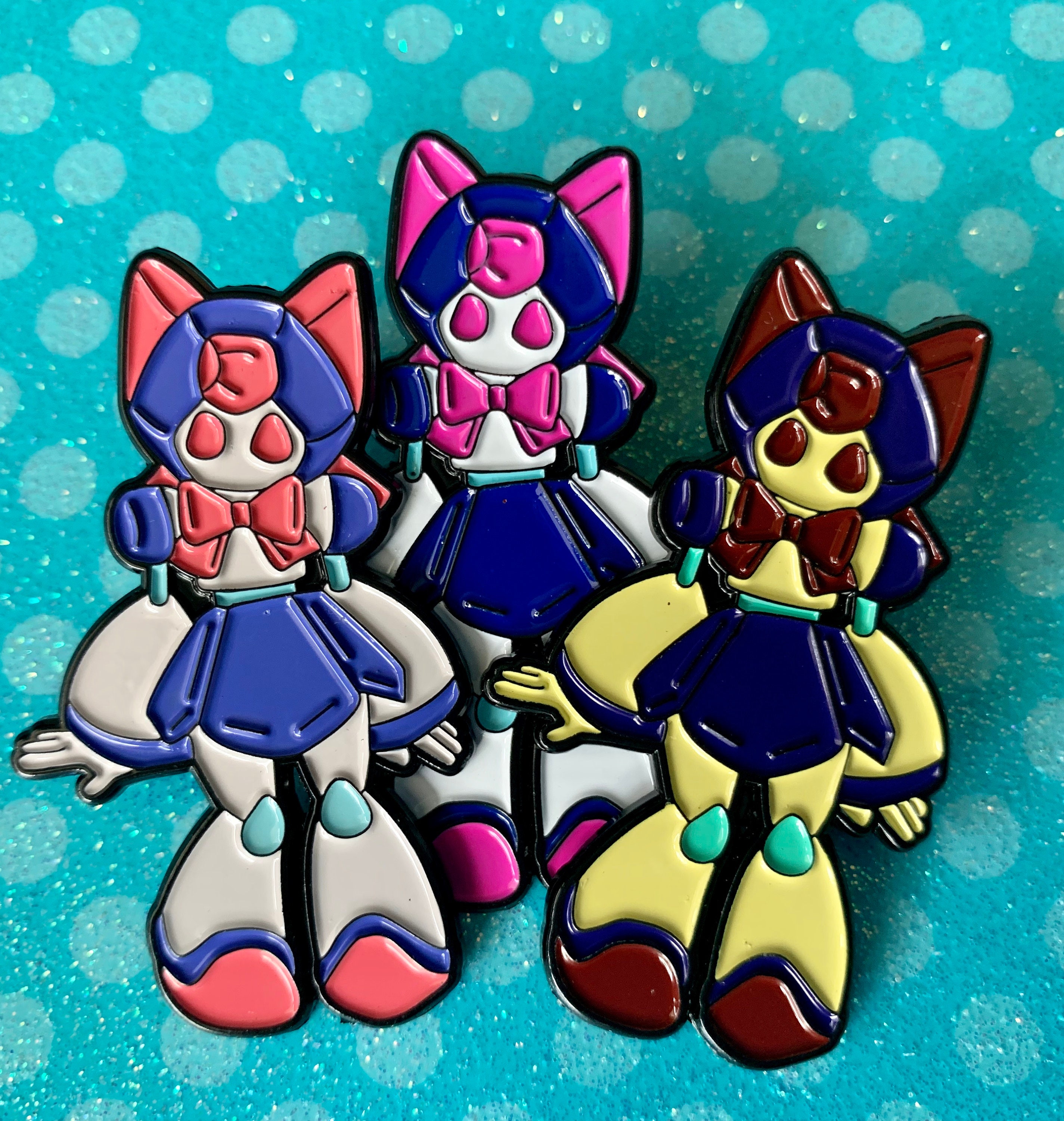 Medabots Brass Enamel Pin - Etsy