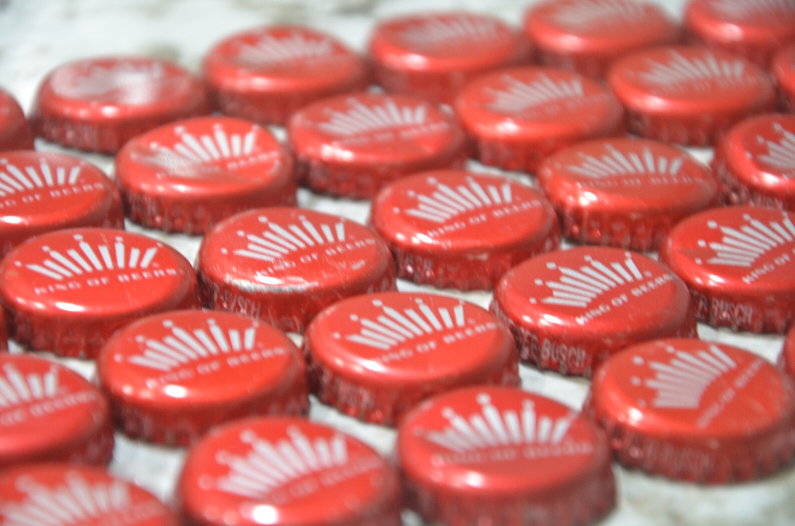 Bottle Caps, Budweiser Crowns 50 Pack, Used Bottle Caps, Beer Bottle