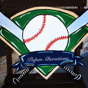 Painted - Baseball or Softball Trio