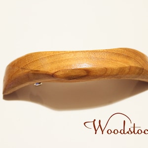 Handmade wooden barretes, wooden hair accessories, hair clip, French Barrette