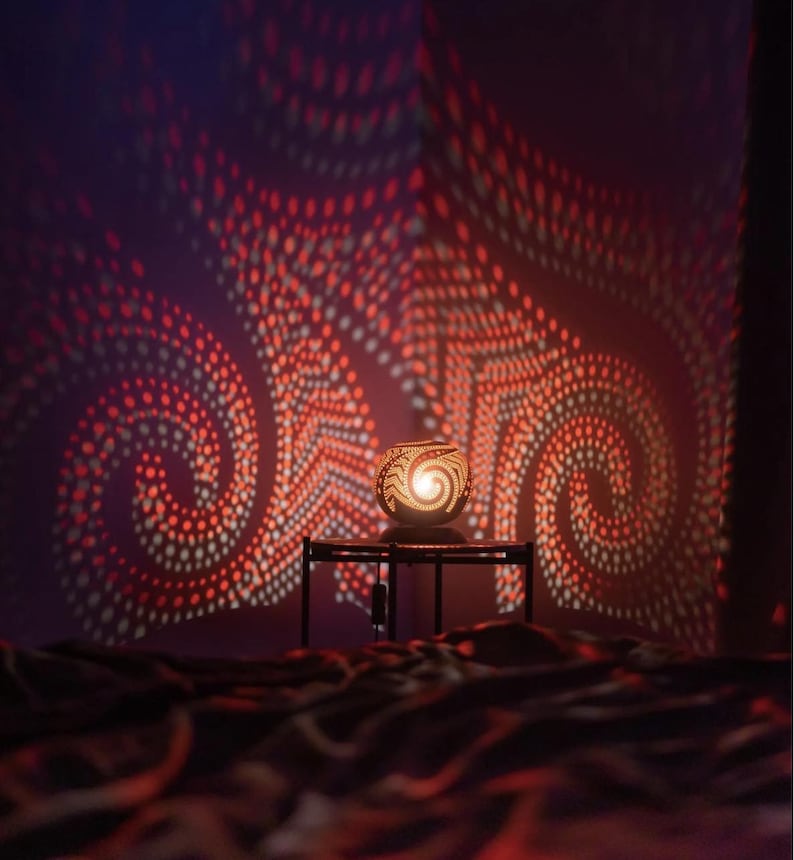 Lámpara de noche, lámpara de escritorio, lámpara de mosaico turco, lámpara de mesa marroquí, lámpara de mesa de mosaico, farol turco, lámpara marroquí de pie, pantalla de calabaza