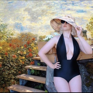 Low Leg Bathing Suit Etsy UK