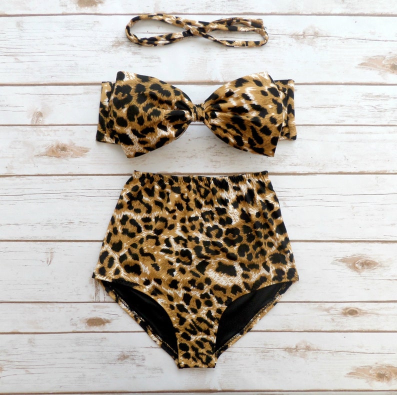 Animal print bikini set Clearance