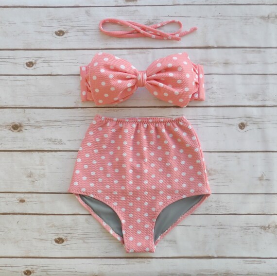 high waisted 50s style bikini