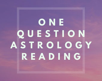 One Hour Astrology Reading