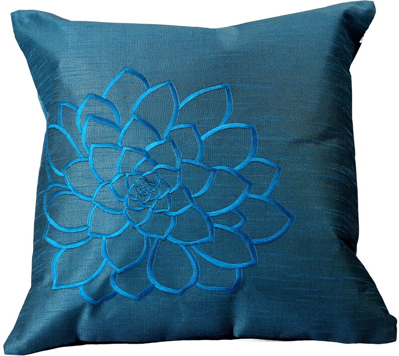 Elegant Dahlia Pillow Covers 18 X 18 Set of 2 Etsy