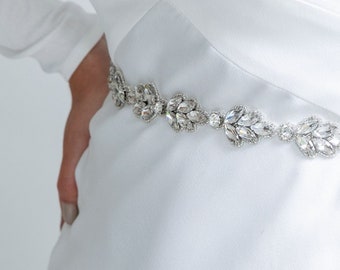 AURORA Crystal Wedding Dress Belt