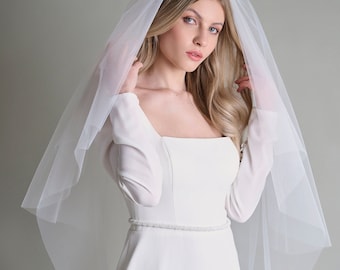 MILKY WAY Dreamy Bridal Veil Off White