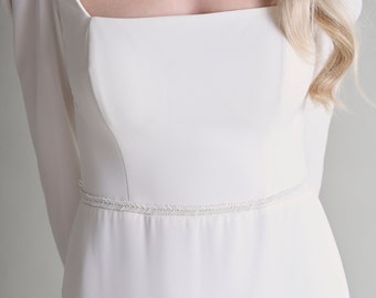 POEM Beautiful Delicate Wedding Dress Belt Bridal Sash