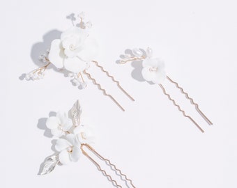 MILA Beautiful Flower Hair Pins