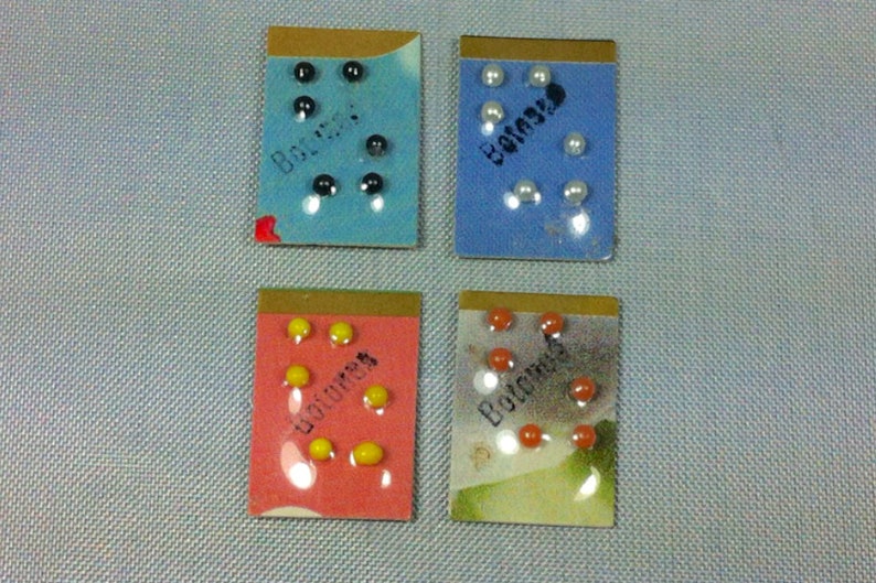 Pearl buttons