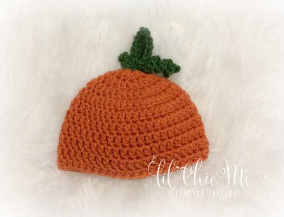 baby pumpkin hat