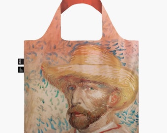 Vincent van Gogh  Self Portrait with Straw Hat Bag
