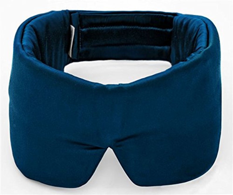 Sleep Master Deluxe Sleep Mask With Carry Pouch & Ear Plug Etsy