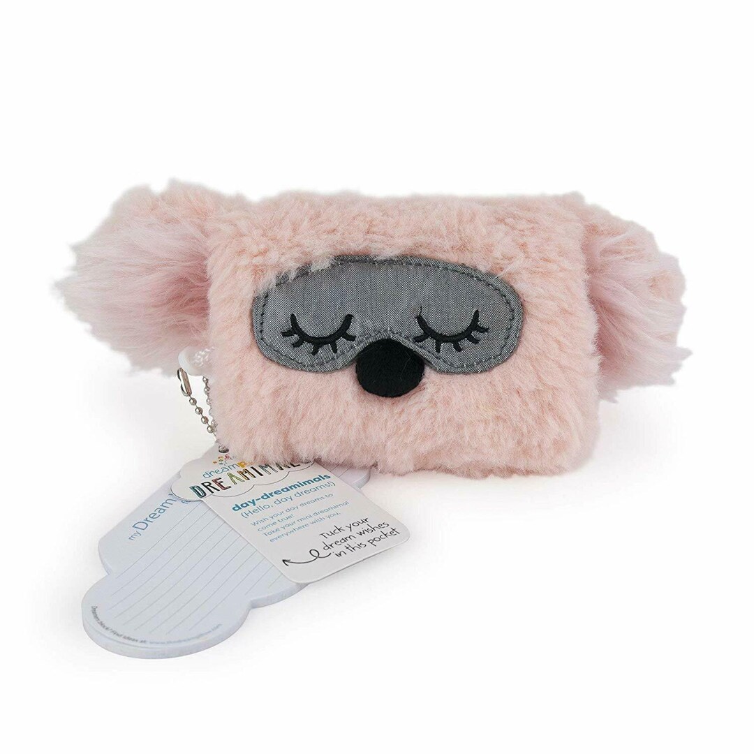 Pink Cute & Super Soft Keychain Pinkie Daydreamimals Keyring Etsy