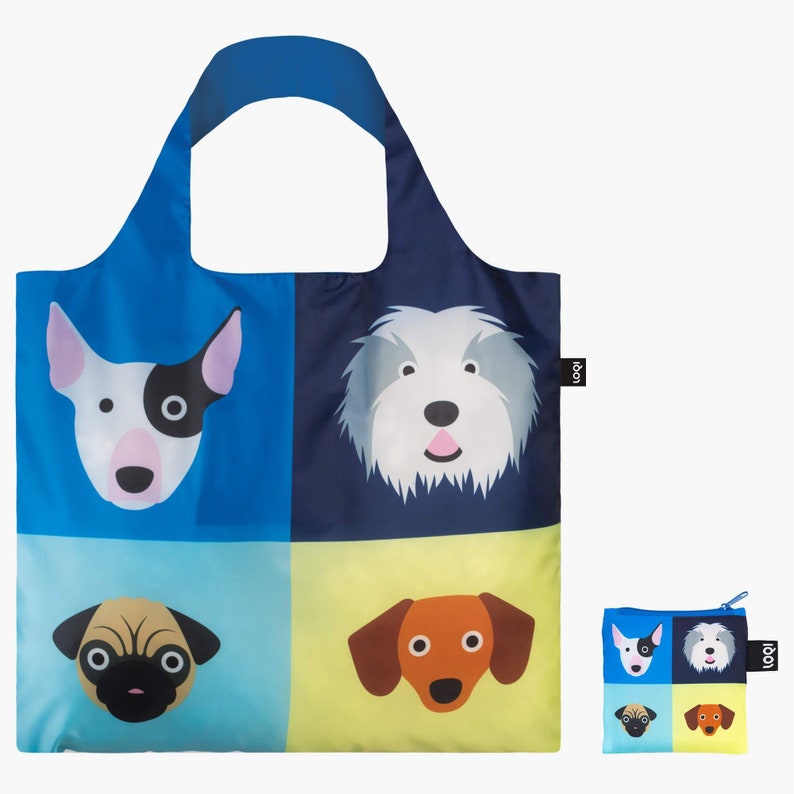 Buy Direct & Save 20 off AMAZ0N Price LOQI DOG Tote Bag Artist Stephen