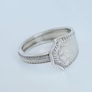 Vintage Silver Plated Spoon Ring