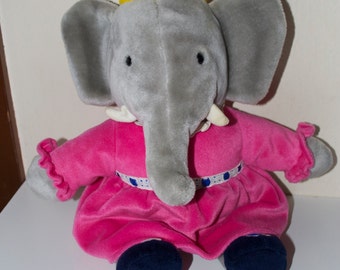 babar and celeste stuffed animals