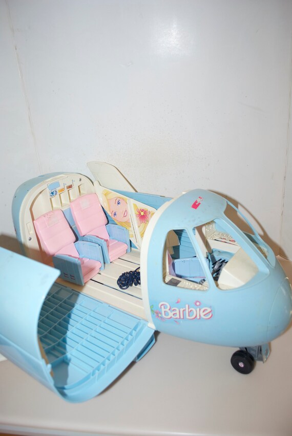 a barbie airplane