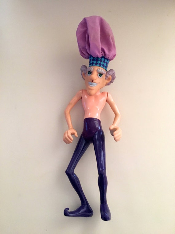 purple pie man doll