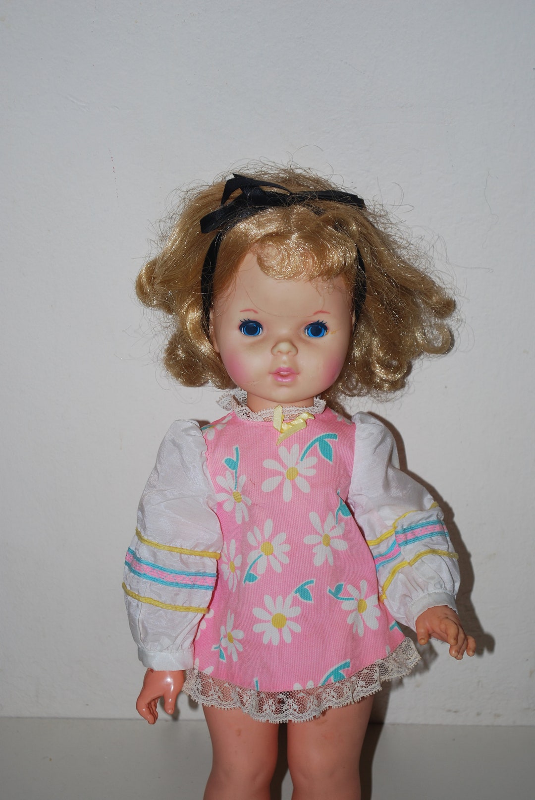 Vintage sketchy Drawing Doll by Mattel 1969 Etsy