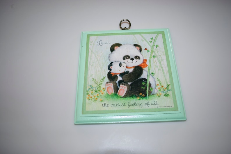 NIP Hallmark Keepsake Panda Bear I Am One Ornament
