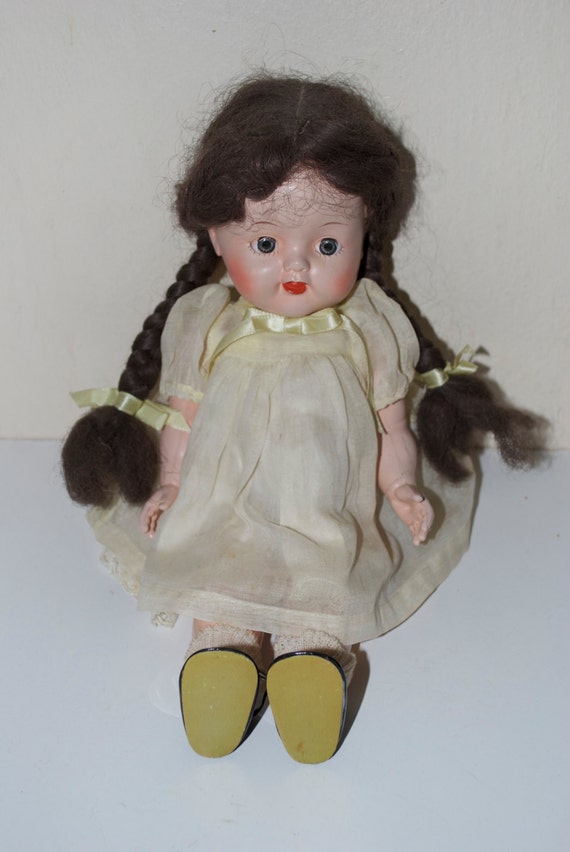 vintage walking doll 1950s