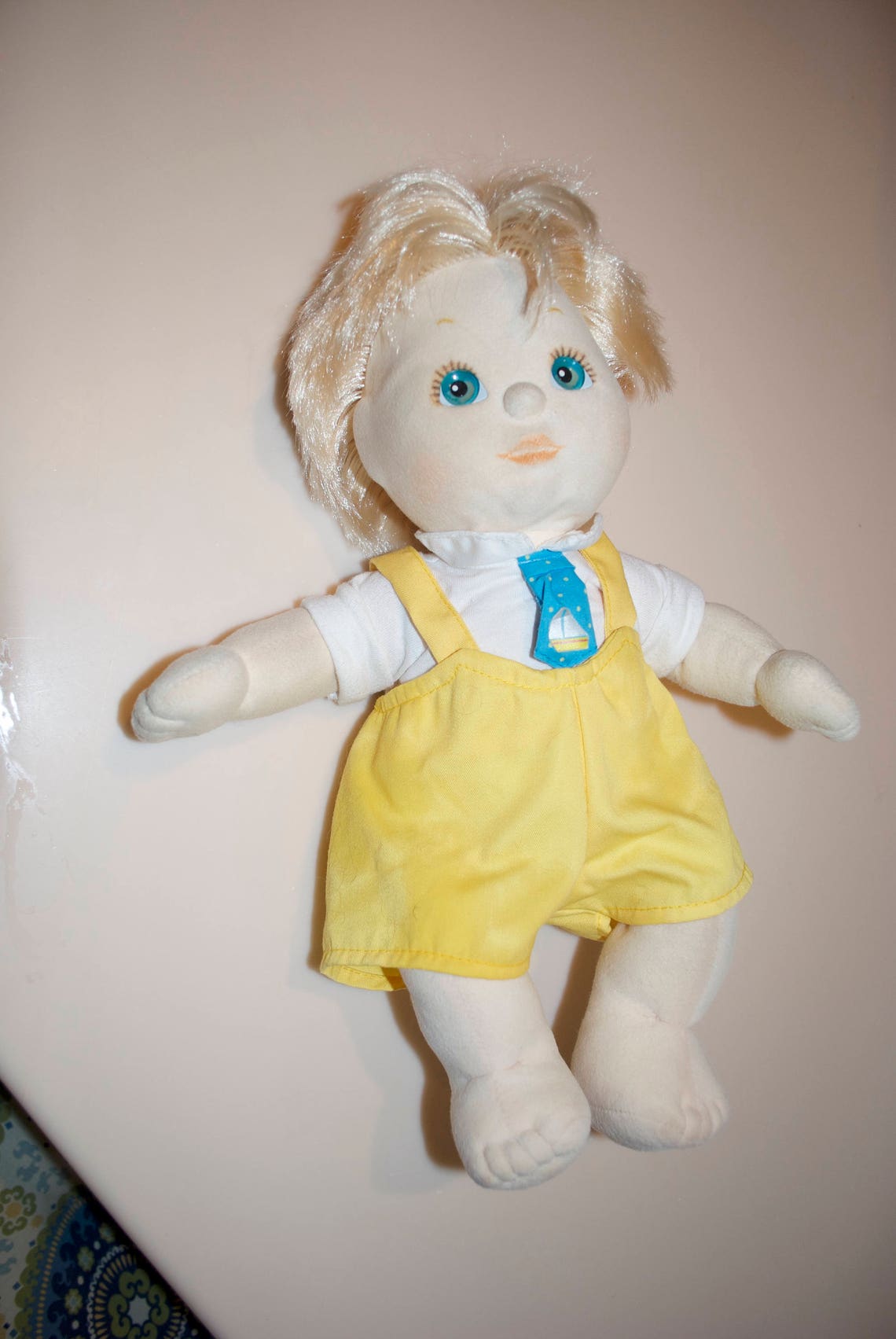 My Child Boy Doll 1980's Mattel Blond Blonde Blue Eyes - Etsy
