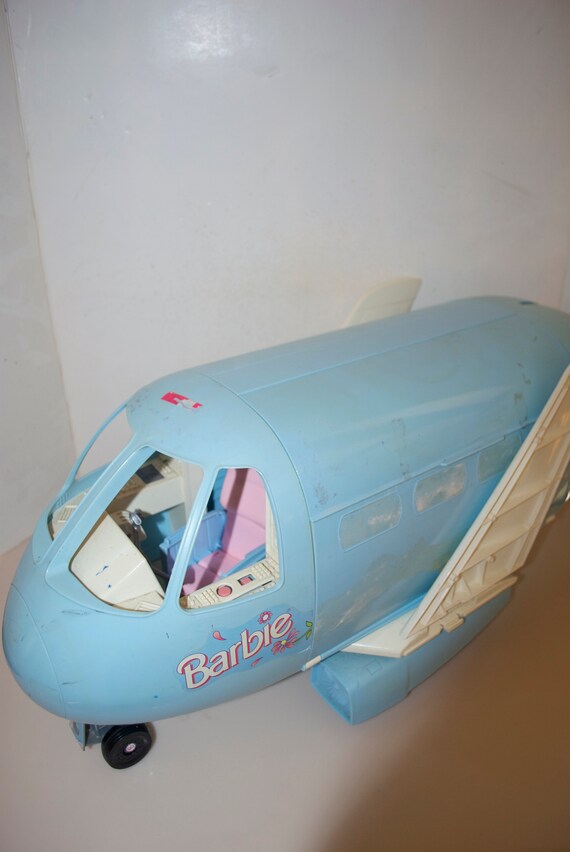 barbie blue airplane