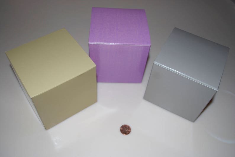 Mrs. Grossman's Gift Box Boxes 4 Square Multiples Etsy