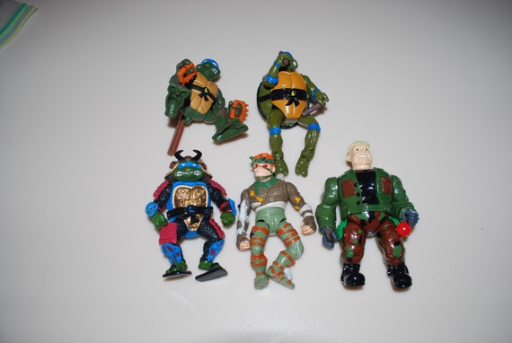 Vintage 1989 Rat King Teenage Mutant Ninja Turtles Action Figure